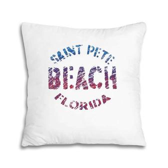 St Pete Beach Fl United States Pillow | Mazezy