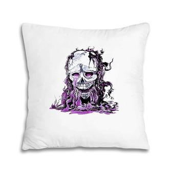 Staying Together Sleeping Skull Pillow | Mazezy