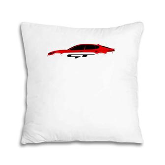 Stinger Gt Kdm Red Silhouette Pillow | Mazezy
