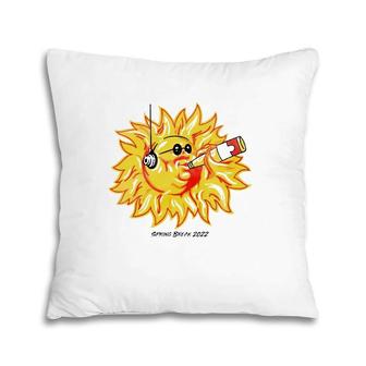 Sun Spring Break 2022 Drinking Sun Pillow | Mazezy CA
