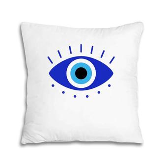 The Evil Eye Of Protection Pillow | Mazezy