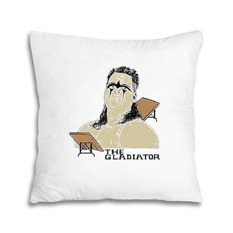 The Gladiator Portrait Gift Pillow | Mazezy