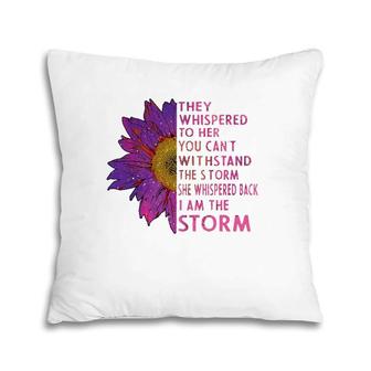 They Whispered To Her You Cannot Withstand The Flower Pillow | Mazezy UK