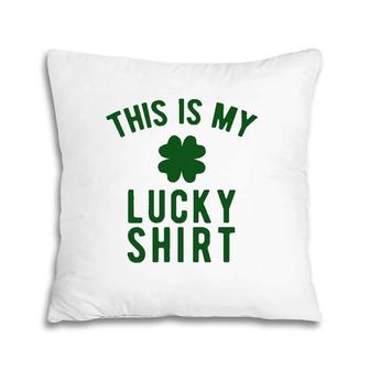 This Is My Lucky St Paddy's Day Pillow | Mazezy UK