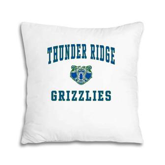 Thunder Ridge High School Grizzlies C1 Ver2 Pillow | Mazezy