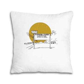 Topanga Ranch Motel Vintage Surf Pillow | Mazezy