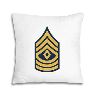 Us Army First Sergeant Or8-E8 Rank Insignia Pillow | Mazezy
