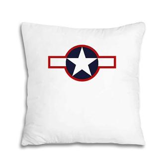 Usaf Air Force Roundel 1943 Ver2 Pillow | Mazezy