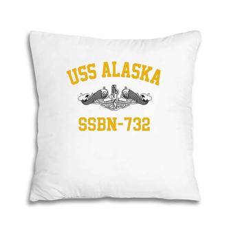 Uss Alaska Ssbn 732 Pillow | Mazezy AU