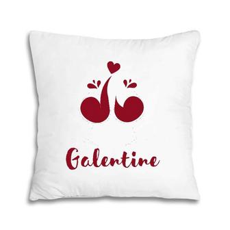 Valentines Galentines Day Gift For Her Pillow | Mazezy