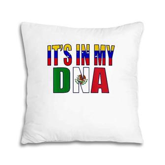 Venezuelan And Mexican Mix Dna Perfection Heritage Pillow | Mazezy