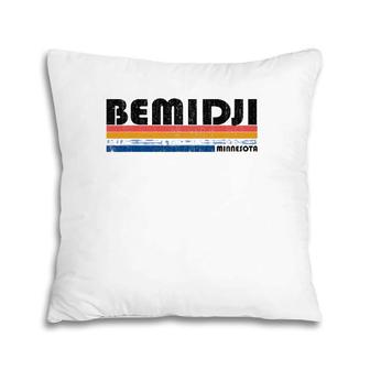 Vintage 1980S Style Bemidji Mn Pillow | Mazezy