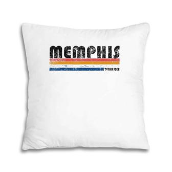 Vintage 1980'S Style Memphis Tennessee Pillow | Mazezy