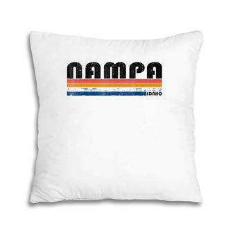 Vintage 1980S Style Nampa Id Gift Pillow | Mazezy