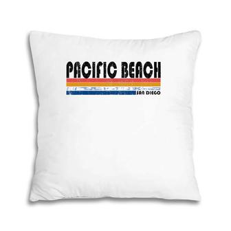 Vintage 1980S Style Pacific Beach Ca Pillow | Mazezy
