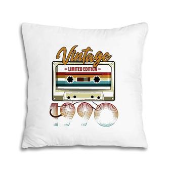 Vintage 1990 32Nd Birthday Cassette Tape For Men Women B-Day Pillow | Mazezy