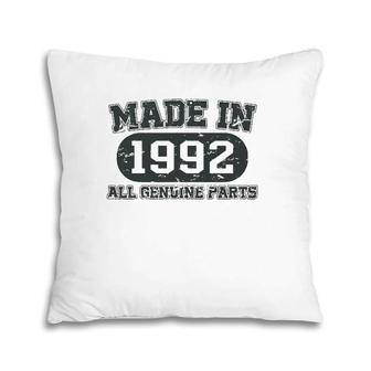 Vintage 1992 Humor 30 Years Old Bday Men Women 30Th Birthday Pillow | Mazezy