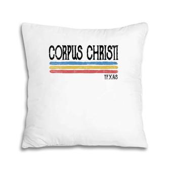 Vintage Corpus Christi Texas Tx Love Gift Souvenir Pillow | Mazezy