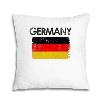 Vintage Germany German Flag Pride Gift Premium Pillow | Mazezy