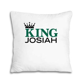 Vintage King Josiah White T Pillow | Mazezy