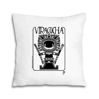 Viracocha Wiracocha Andes Inca Mythology Peru Pillow | Mazezy