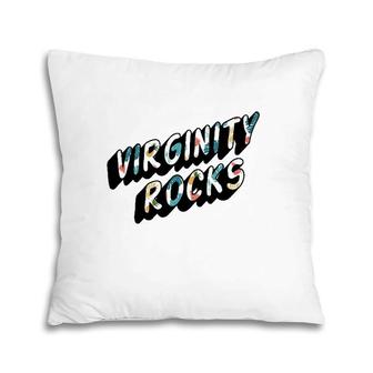 Virginity Mens & Womens Rocks Original Trendy Summer Pattern Pillow | Mazezy CA