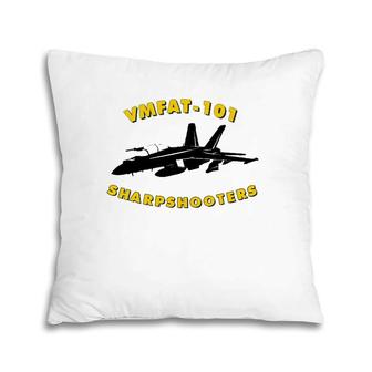 Vmfat-101 Fa-18 Fighter Attack Training Squadron Tee Pillow | Mazezy