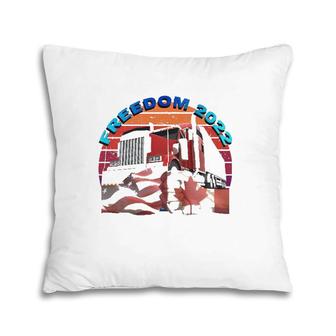 We The People Freedom 2022 Truck Drivers United Pillow | Mazezy