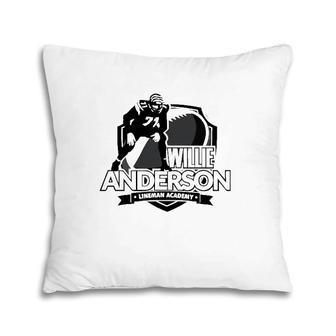 Willie Anderson Lineman Academy Pillow | Mazezy