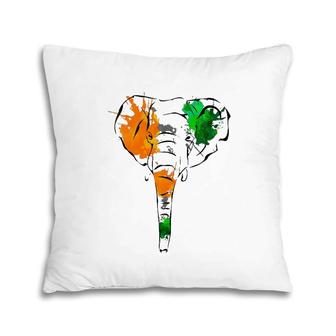 Womens Ivory Coast National Day Cote D'ivoire Elephant Pillow | Mazezy