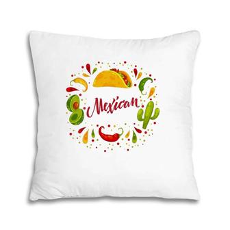Womens Mexican Latino Hispanic Chicano - Mexico Pillow | Mazezy