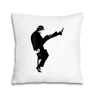 Womens Ministry Of Silly Walks V-Neck Pillow | Mazezy