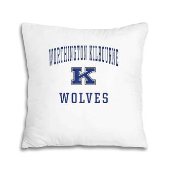 Worthington Kilbourne High School Wolves Premium Pillow | Mazezy