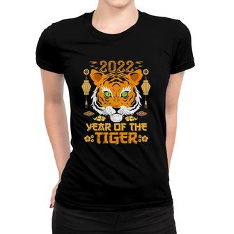 2022 Year Of The Tiger Happy Chinese New Year Cute Horoscope Women T-shirt | Mazezy
