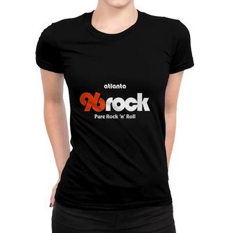 96 Rock Atlanta Women T-shirt | Mazezy