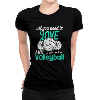 All You Need Is Love Volleyball Women T-shirt | Mazezy AU