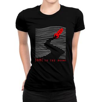 Amc To The Moon Women T-shirt | Mazezy