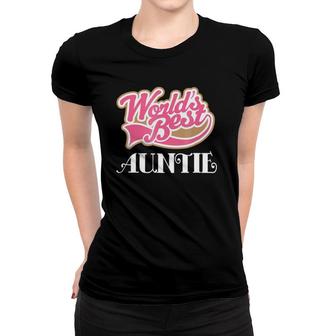 Auntie Gift Mothers Day Aunt Tee Women T-shirt | Mazezy