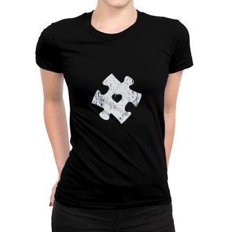 Awkward Styles Autism Puzzle Women T-shirt | Mazezy