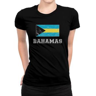 Bahamas Flag Vintage I Men Women Kids Women T-shirt | Mazezy