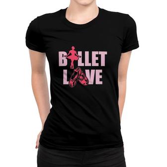 Ballet Dance 121 Balle Ballerina Women T-shirt | Mazezy