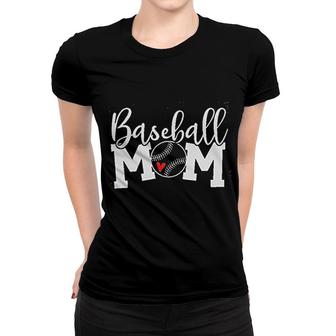 Baseball Mom Gift Women T-shirt | Mazezy