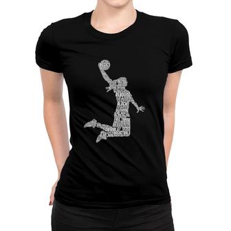 Basketball Girl Women Kids Girls Women T-shirt | Mazezy