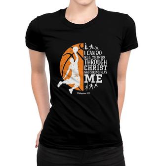 Basketball S Men Boys Youth Girls Women Gifts Christian Women T-shirt | Mazezy