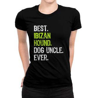 Best Ibizan Hound Dog Uncle Ever Raglan Baseball Tee Women T-shirt | Mazezy