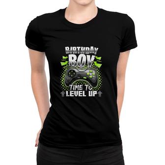 Birthday Boy Time To Level Up Video Game Birthday Gift Boys Women T-shirt - Seseable