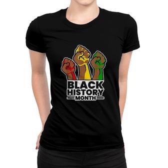 Black History Month 1619 Women T-shirt | Mazezy