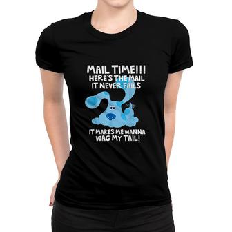Blues Clues Mail Time Heres The Mail Women T-shirt | Mazezy UK