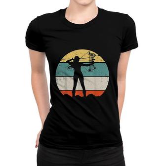 Bow Hunting Archery Women T-shirt | Mazezy