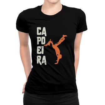 Brazilian Capoeira Fighting Martial Arts Women T-shirt | Mazezy